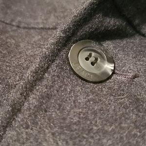 Black Rivet wool coat